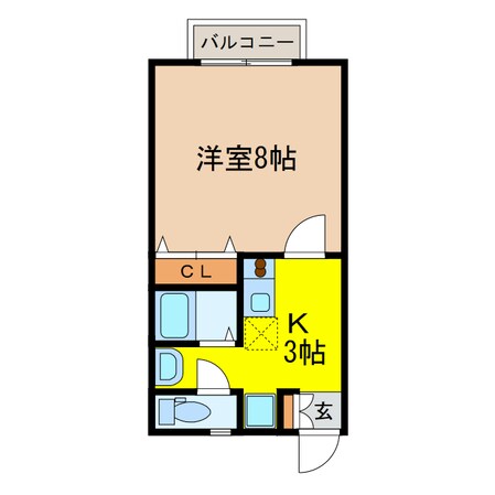 サンタモニカの物件間取画像